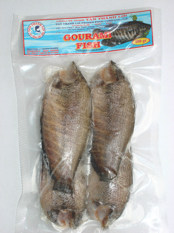Cleaned Gourami Fish